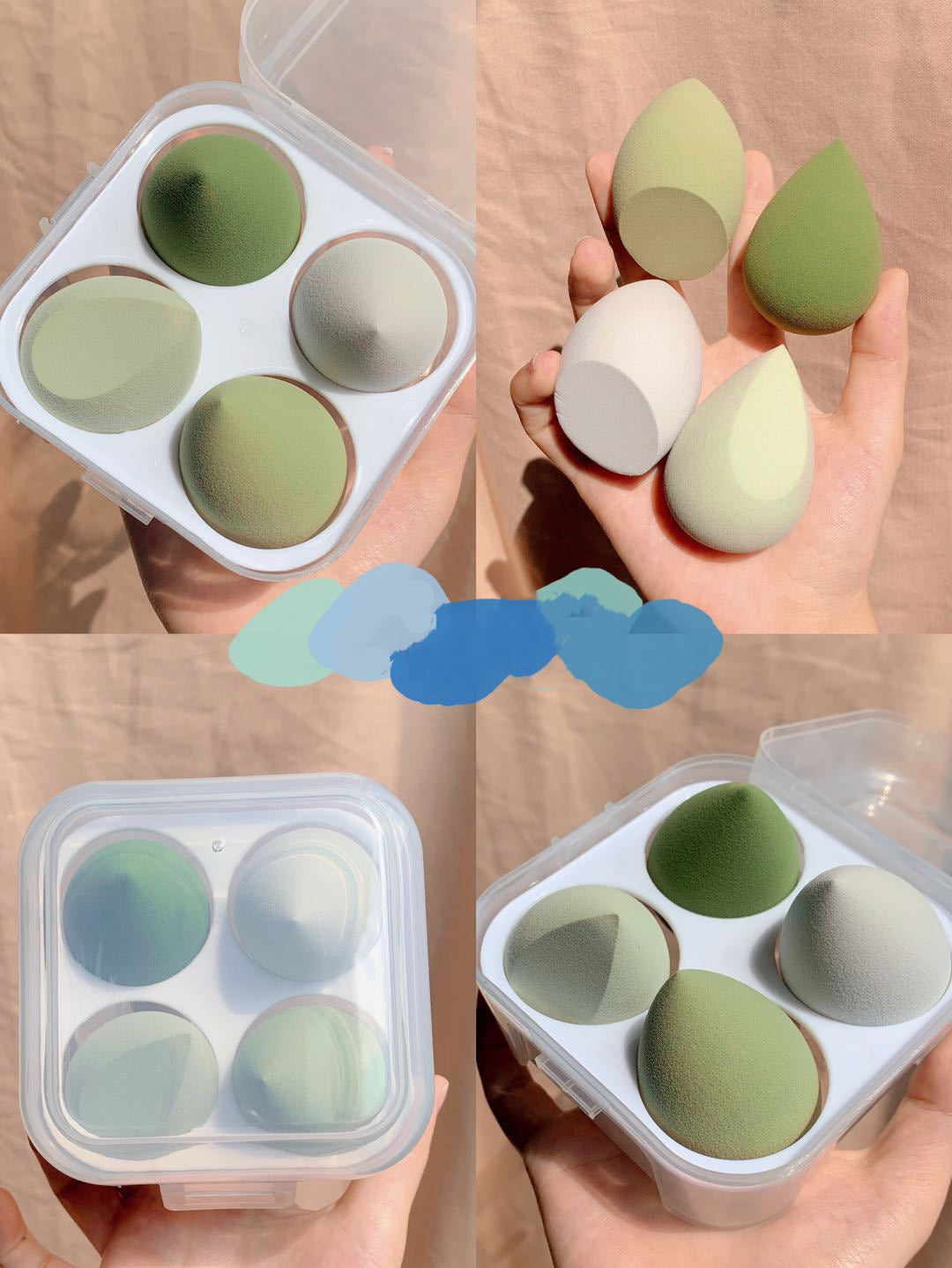 Makeup Egg Box - Eve's High Fashion LLC