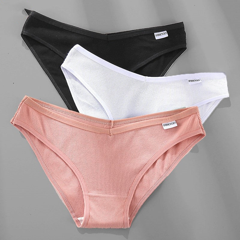 Cotton Line Stitching Underwear - Eve's High Fashion LLC