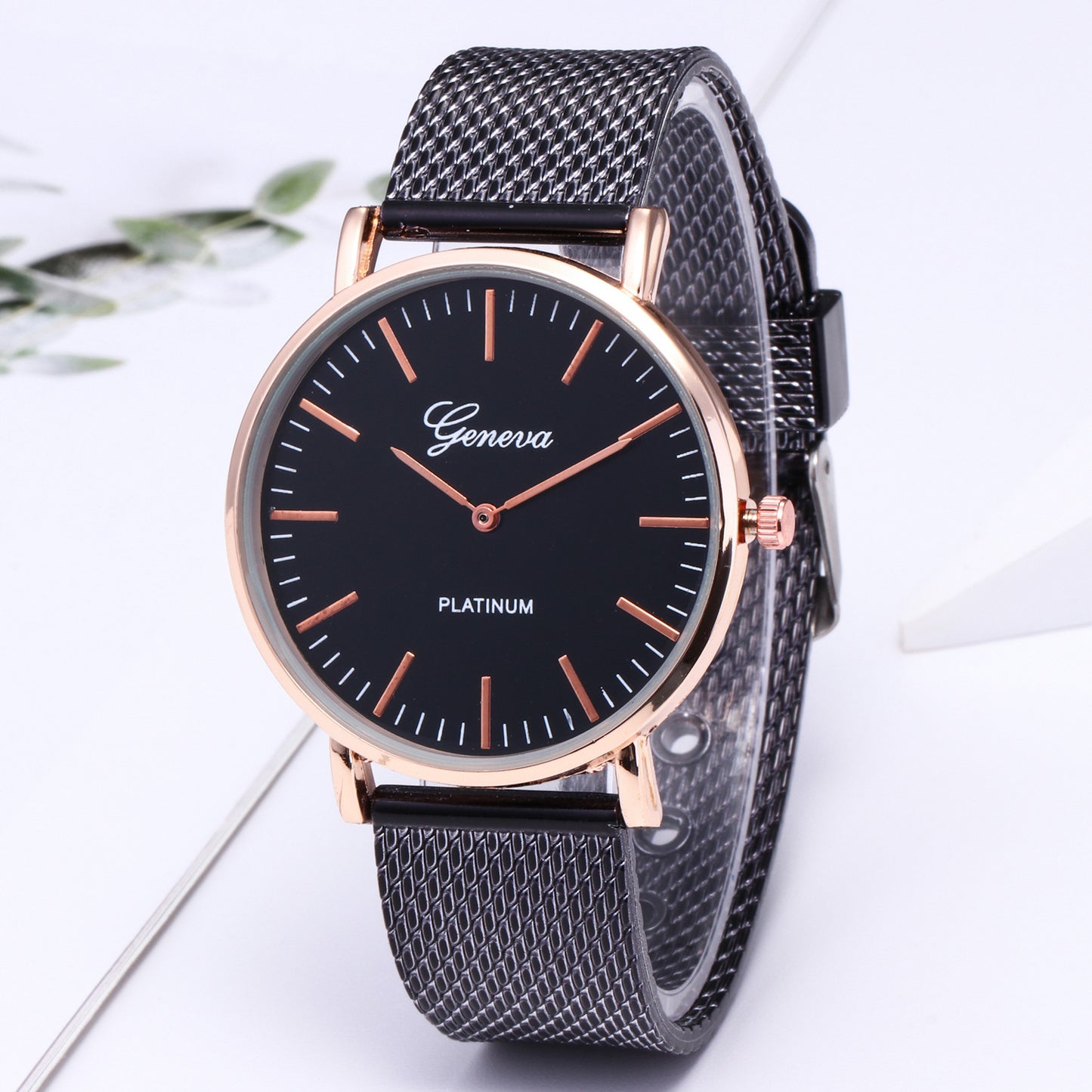 Adjustable Mesh Belt Watch - Eve's High Fashion LLC