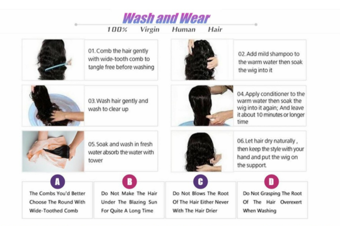 Loose Human Hair Lace Frontal Wig - Eve's High Fashion LLC
