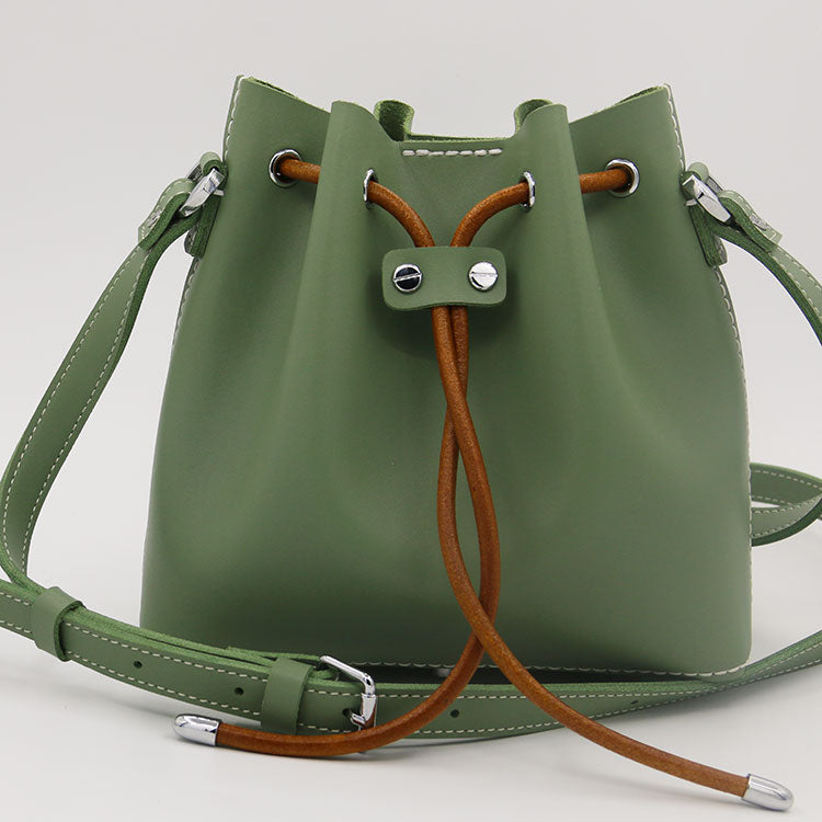 Hand-Stitched Leather Bag - Eve's High Fashion LLC