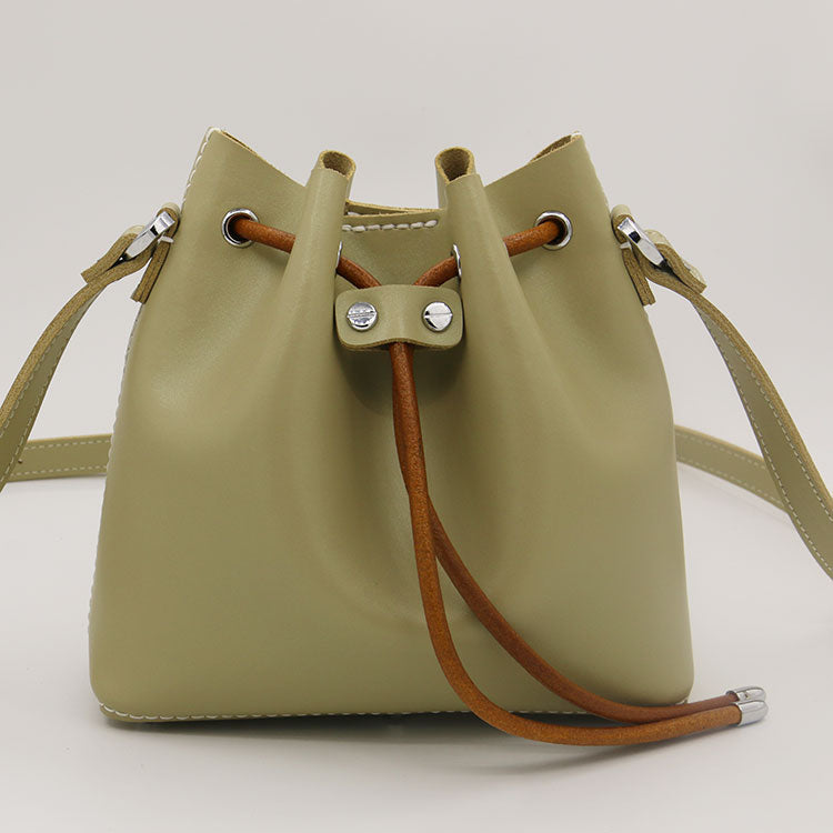 Hand-Stitched Leather Bag - Eve's High Fashion LLC