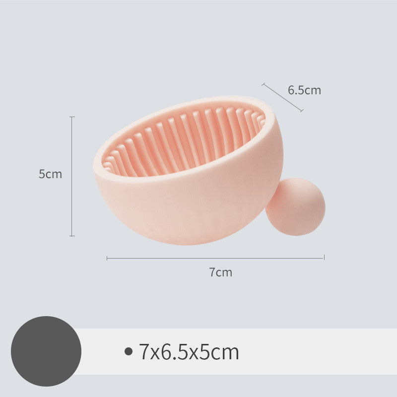 Small Ball Makeup Brush Cleaner - Eve's High Fashion LLC