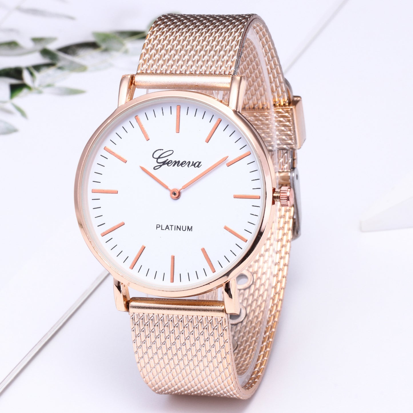 Adjustable Mesh Belt Watch - Eve's High Fashion LLC