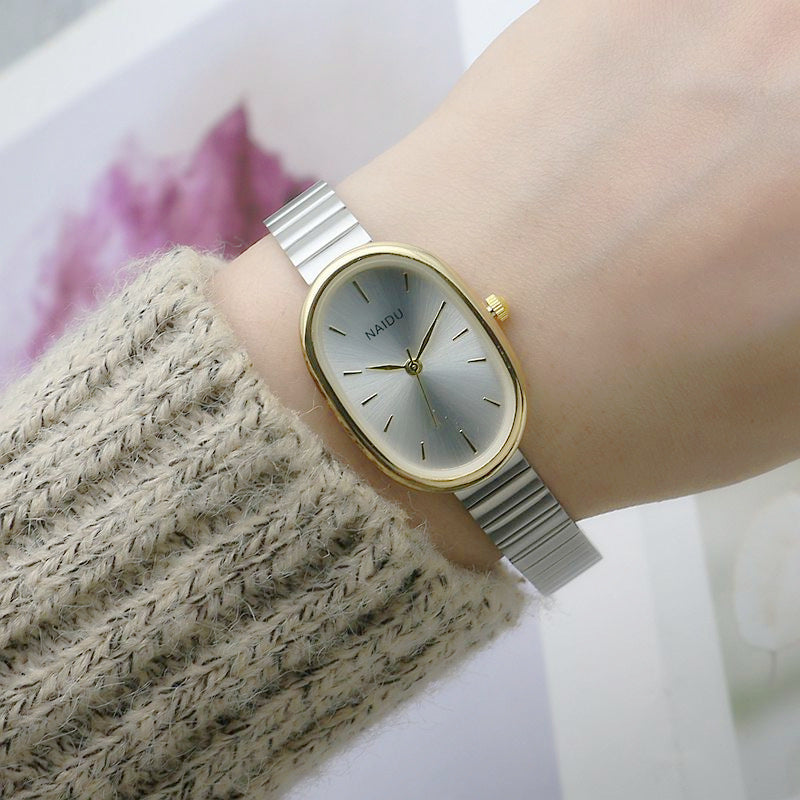 Small Oval Kit Bamboo Strap Watch - Eve's High Fashion LLC