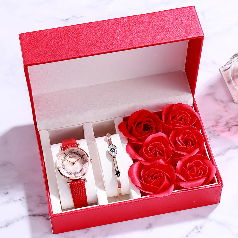 Red Watch Set - Eve's High Fashion LLC