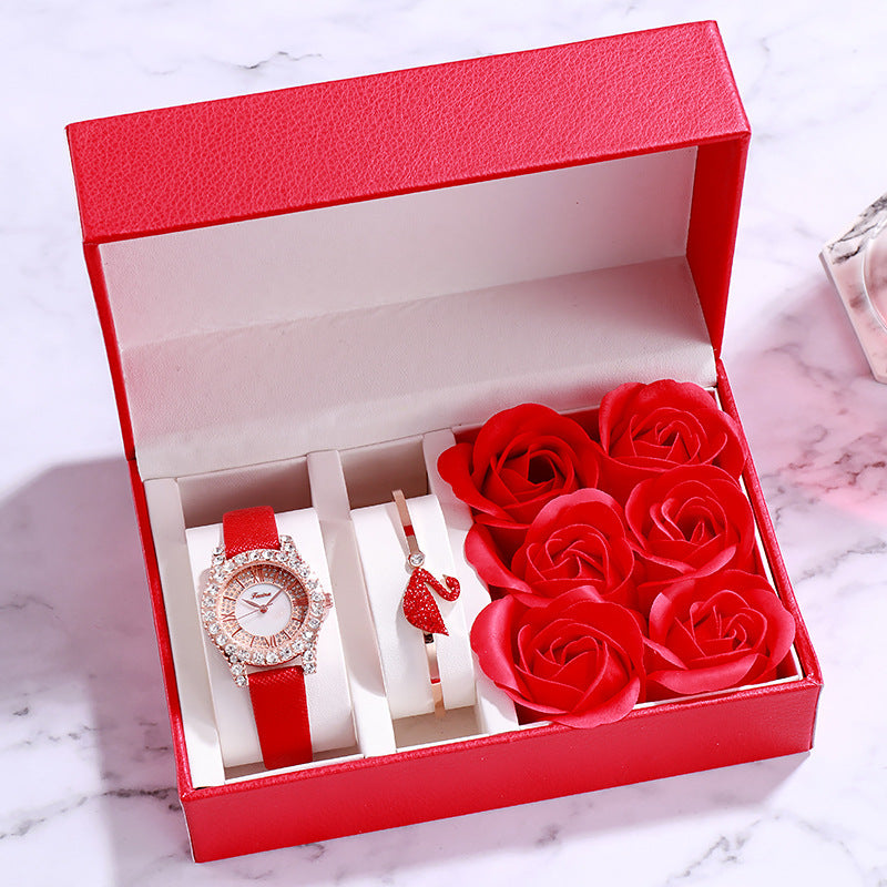 Red Watch Set - Eve's High Fashion LLC