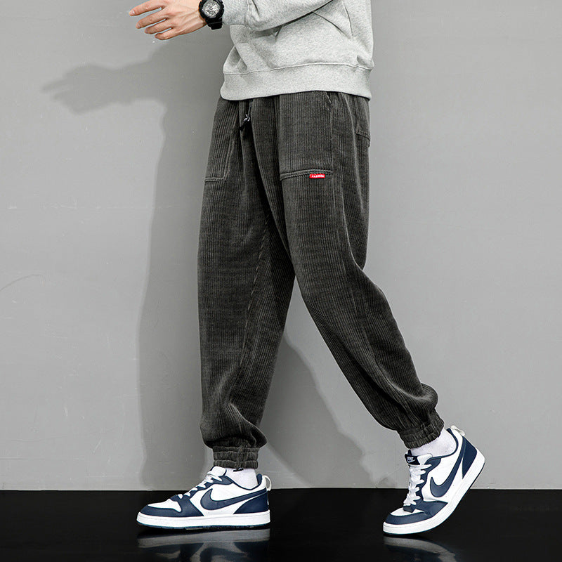 Men's Corduroy Casual Pants - Eve's High Fashion LLC