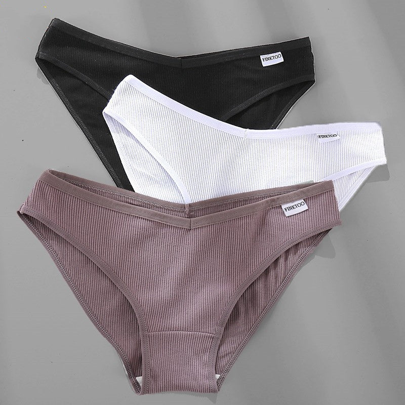 Cotton Line Stitching Underwear - Eve's High Fashion LLC