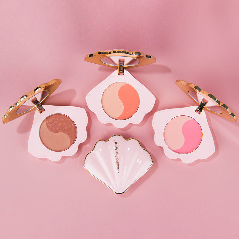 Shell Double Color Makeup Blush - Eve's High Fashion LLC