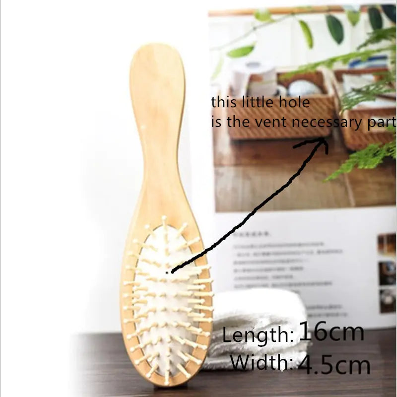 Paddle Cushion Hair Loss Massage Brush - Eve's High Fashion LLC