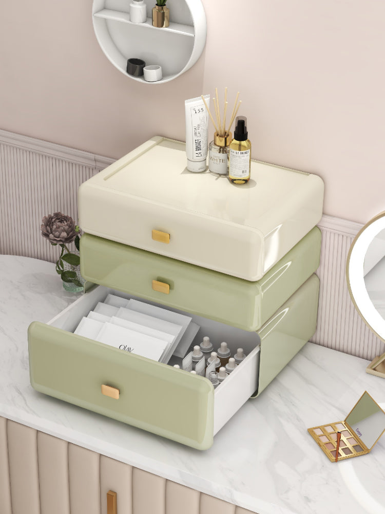 Layered Desktop Cosmetic Storage - Eve's High Fashion LLC