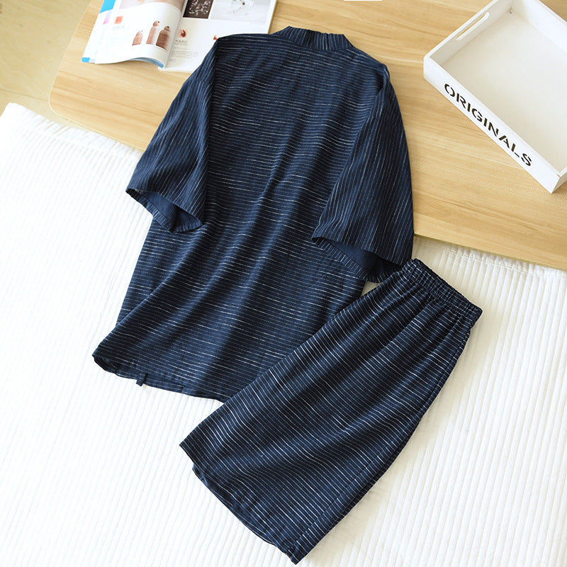 Men's Kimono Pajamas Set - Eve's High Fashion LLC
