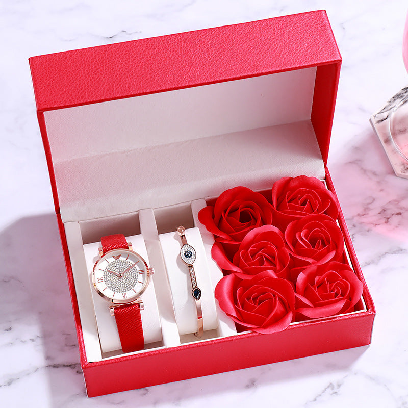 Red Watch Set - Eve's High Fashion LLC