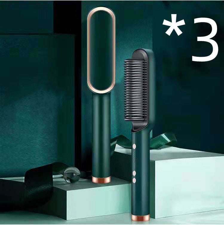 2 In 1 Electric Hair Brush/Straightener - Eve's High Fashion LLC
