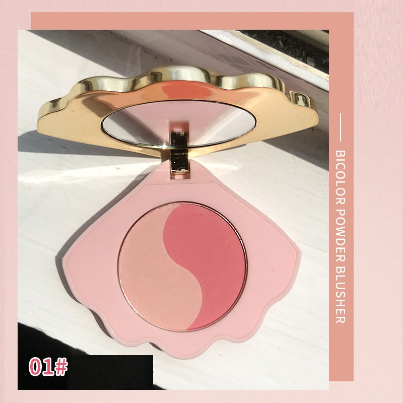 Shell Double Color Makeup Blush - Eve's High Fashion LLC