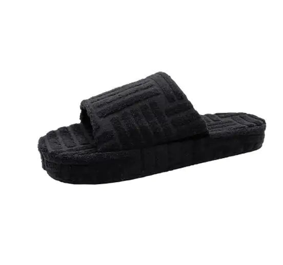 Women's Furry Casual Slippers - Eve's High Fashion LLC