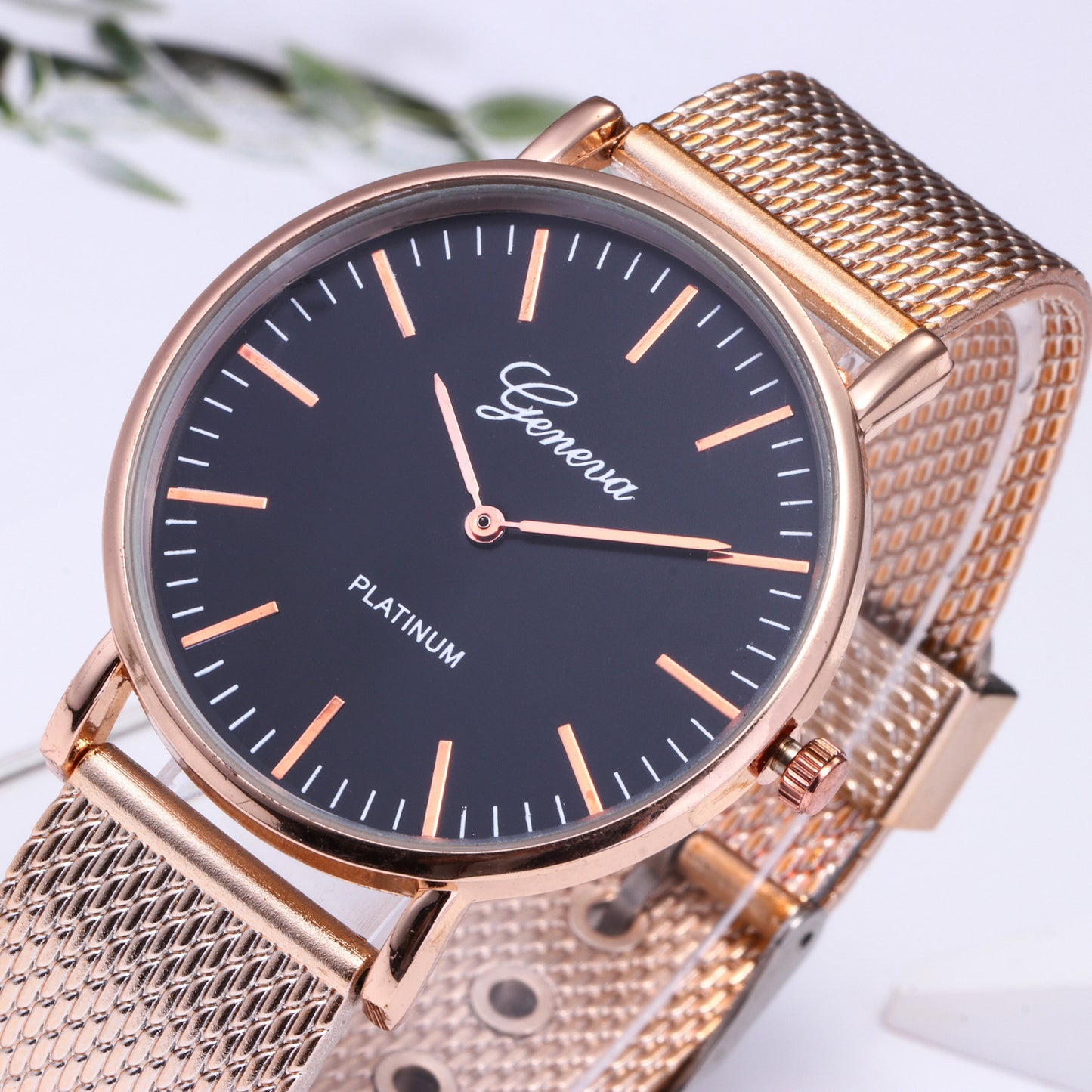 Adjustable Mesh Belt Watch - Eve's High Fashion LLC