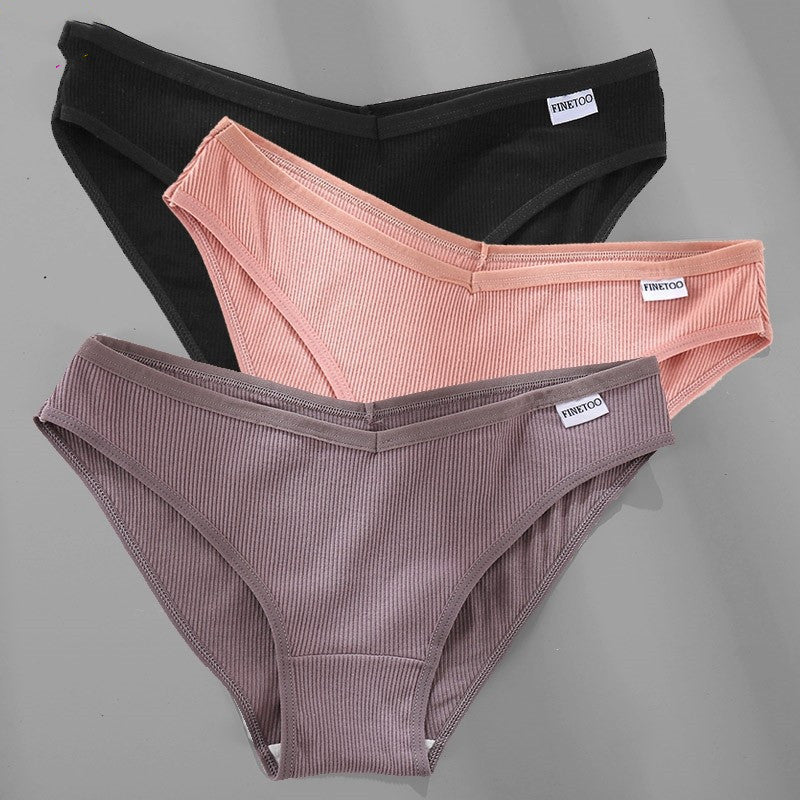 Cotton Line Stitching Underwear - Eve's High Fashion LLC
