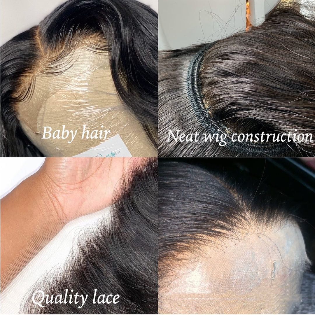 Body Wave Human Hair Lace Front Wig - Eve's High Fashion LLC