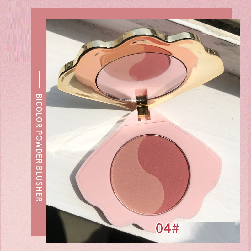 Shell Double Color Makeup Blush - Eve's High Fashion LLC
