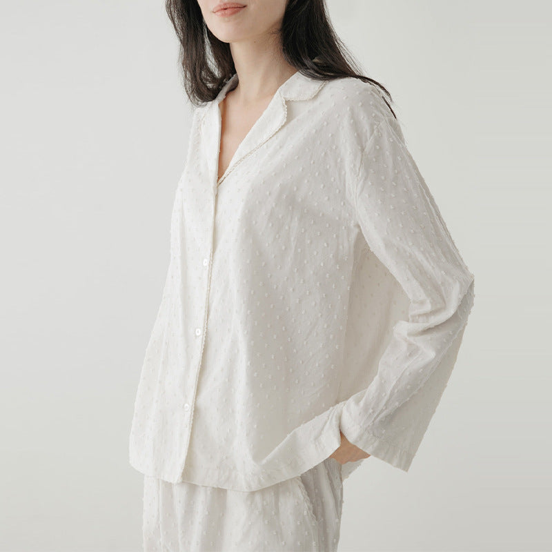 Jacquard Polo Collar Set - Eve's High Fashion LLC