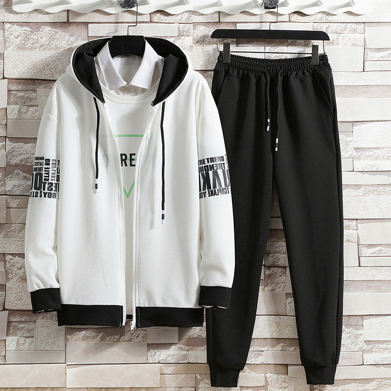 Men's Korean Style Loose Hoodie Set - Eve's High Fashion LLC