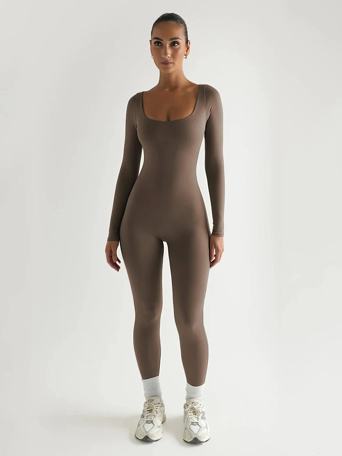 Elastic Low Cut Jumpsuit - Eve's High Fashion LLC