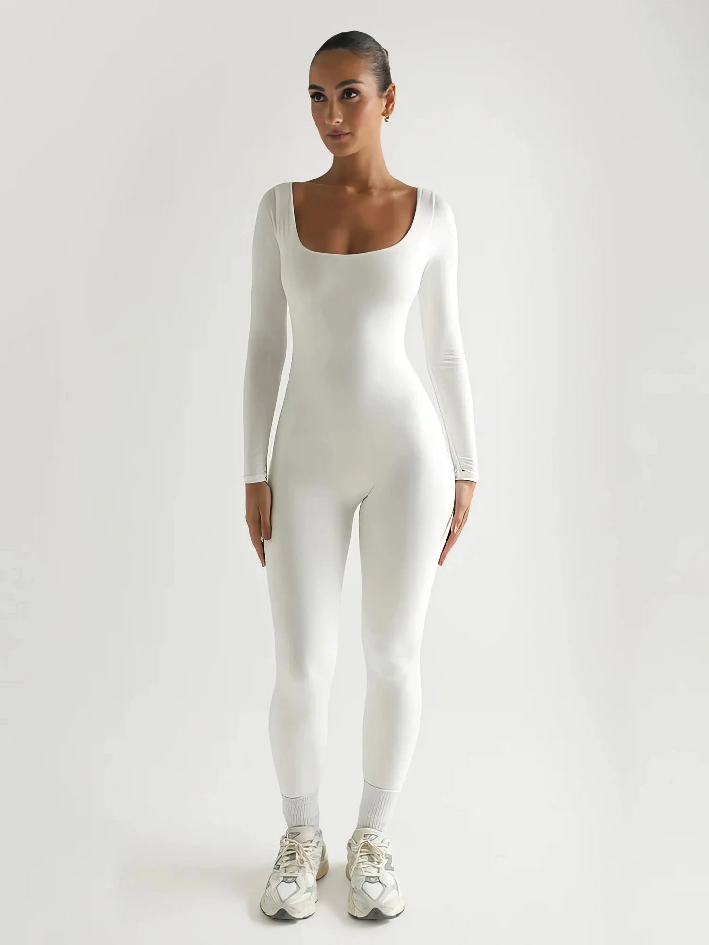 Elastic Low Cut Jumpsuit - Eve's High Fashion LLC