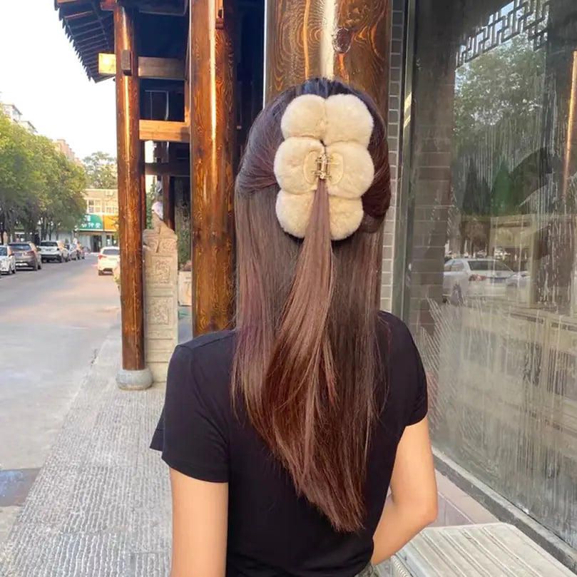 Temperament Rabbit Hair Clip - Eve's High Fashion LLC
