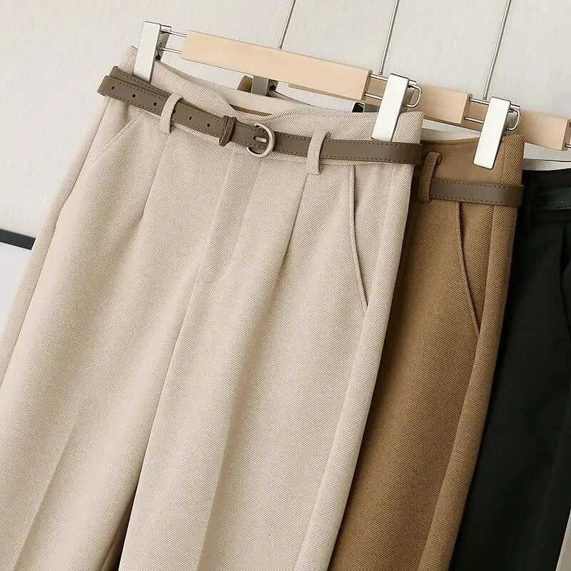 Women's Wool Pants - Eve's High Fashion LLC
