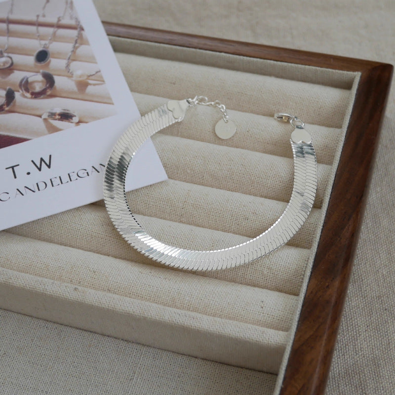 Simple Cold Style Snake Bone Necklace/Bracelet - Eve's High Fashion LLC