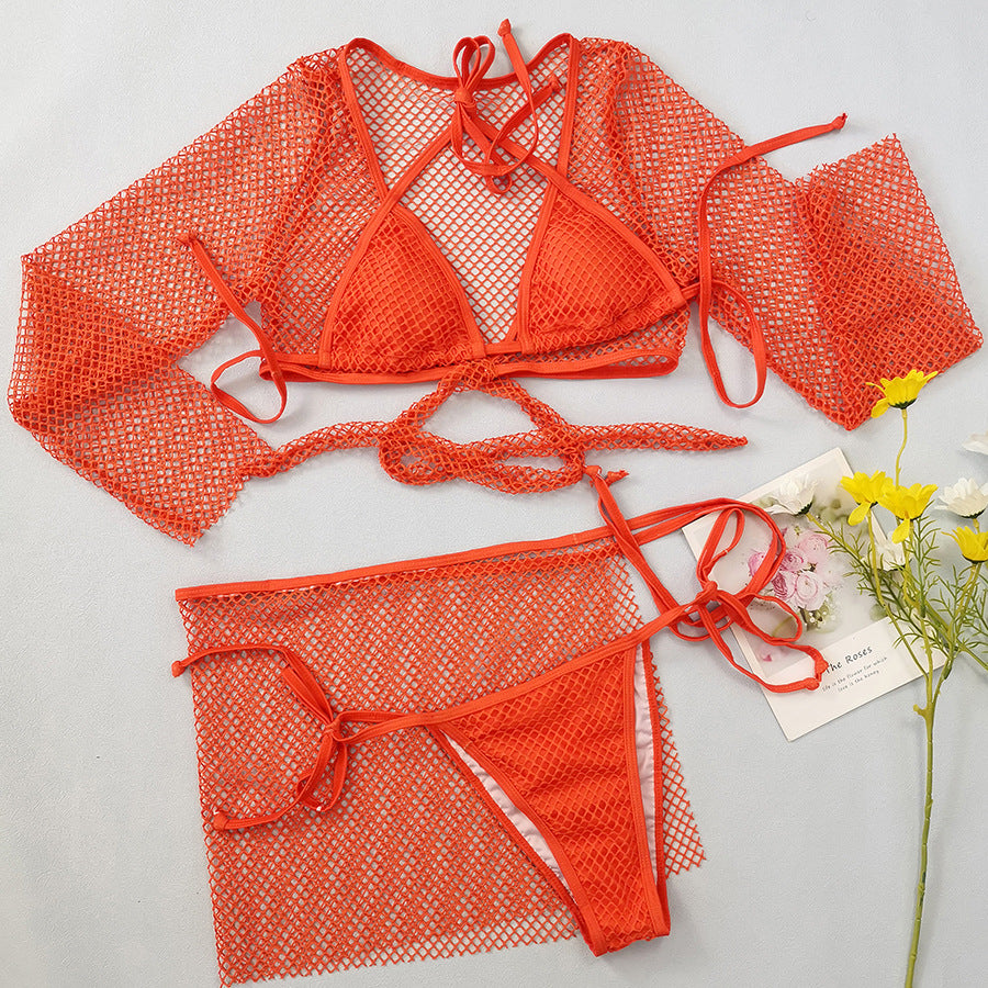 Women's Mesh 4Pcs Bikini - Eve's High Fashion LLC