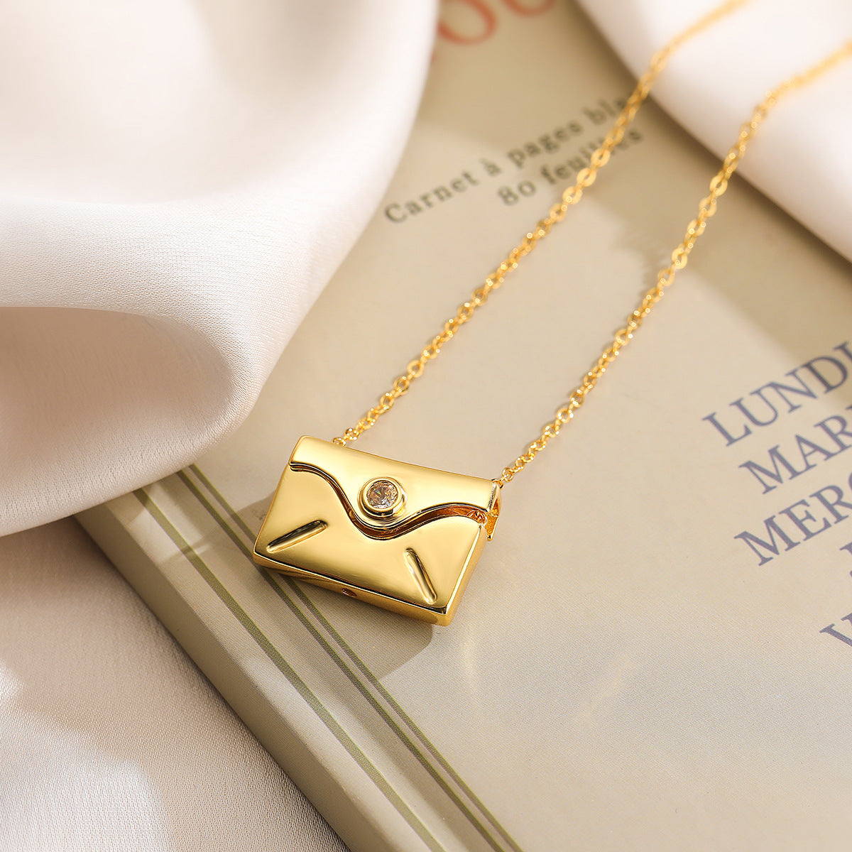 Creative Copper Plated Gold Pendant Necklace - Eve's High Fashion LLC