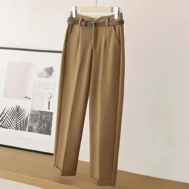 Women's Wool Pants - Eve's High Fashion LLC