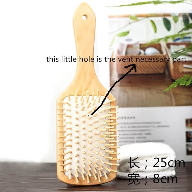 Paddle Cushion Hair Loss Massage Brush - Eve's High Fashion LLC