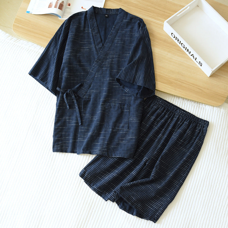 Men's Kimono Pajamas Set - Eve's High Fashion LLC
