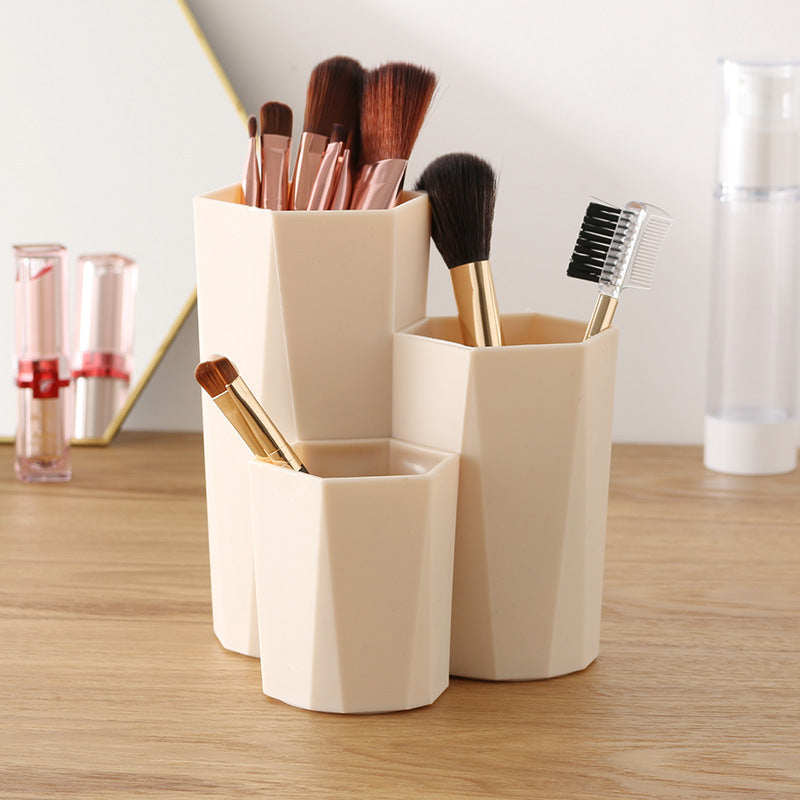 Small Hexagon Cosmetic Storage - Eve's High Fashion LLC