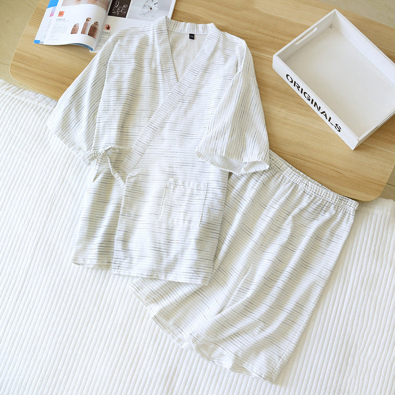 Men's Kimono Pajamas Set - Eve's High Fashion LLC