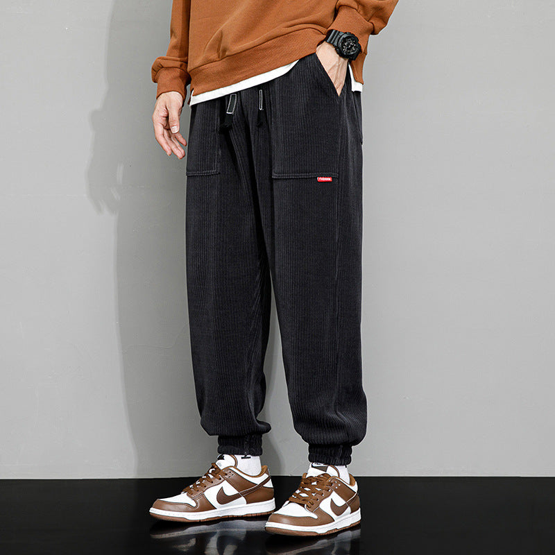 Men's Corduroy Casual Pants - Eve's High Fashion LLC