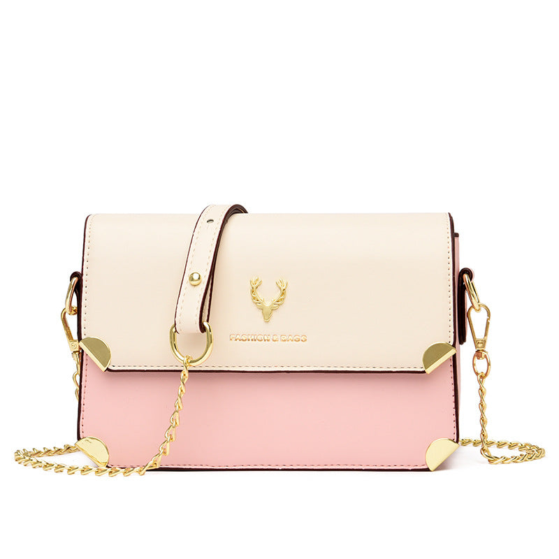 Deer Head Chain Crossbody Bag - Eve's High Fashion LLC