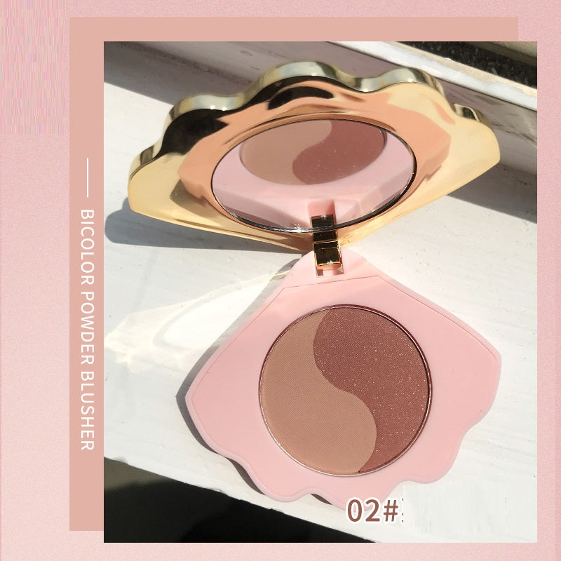 Shell Double Color Makeup Blush - Eve's High Fashion LLC