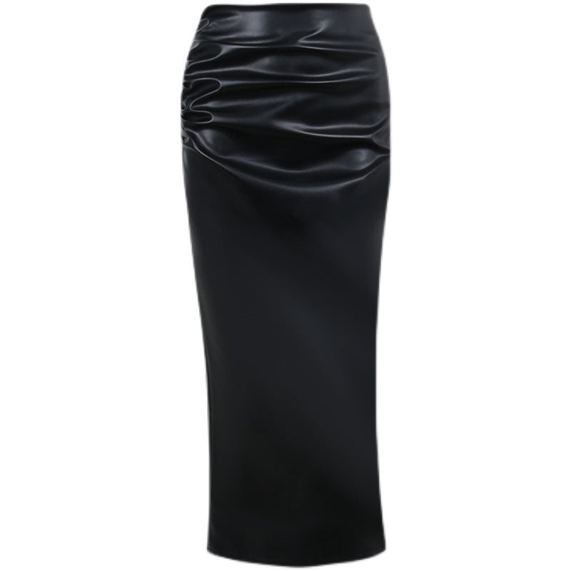 Women's Pu High Waist Skirt - Eve's High Fashion LLC
