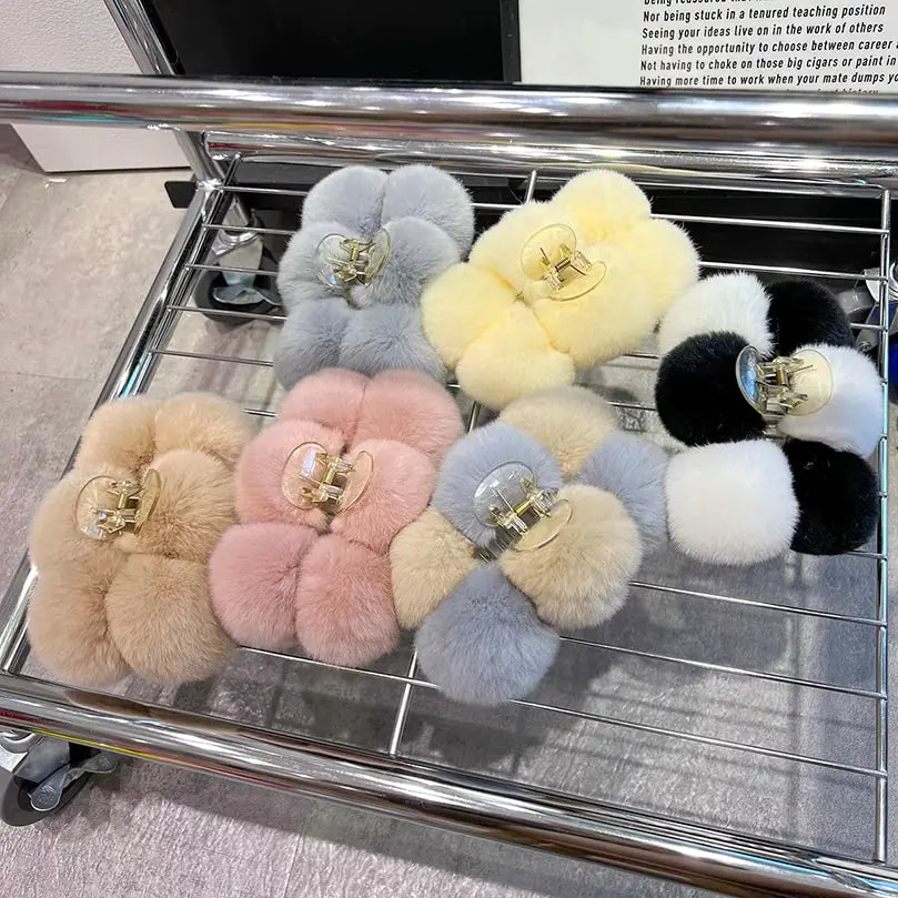 Temperament Rabbit Hair Clip - Eve's High Fashion LLC