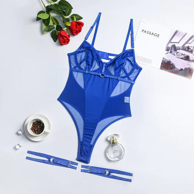 1Pc Backless Bodysuit - Eve's High Fashion LLC
