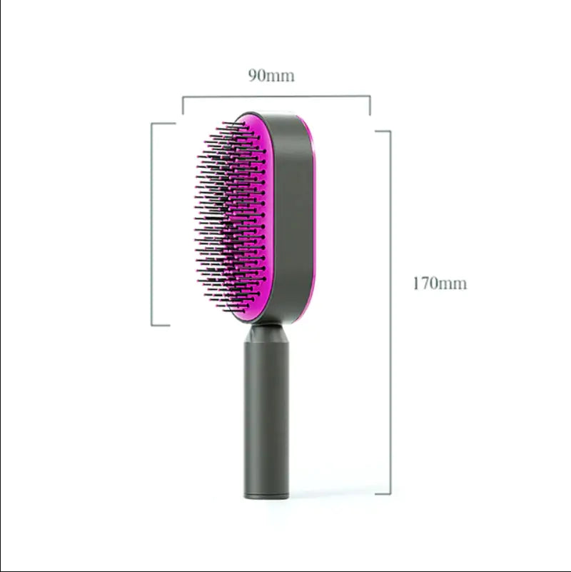 Self Cleaning Hair Brush - Eve's High Fashion LLC
