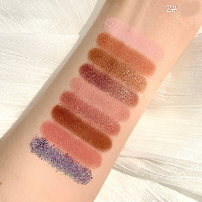 9 Color Pigmented Eyeshadow Palette - Eve's High Fashion LLC