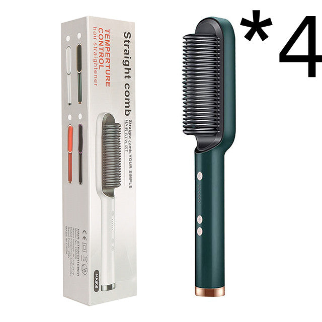 2 In 1 Electric Hair Brush/Straightener - Eve's High Fashion LLC