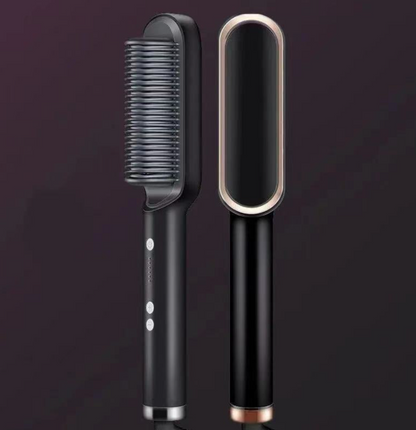 2 In 1 Electric Hair Brush/Straightener - Eve's High Fashion LLC