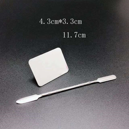 2pcs Stainless Steel Makeup Palette - Eve's High Fashion LLC